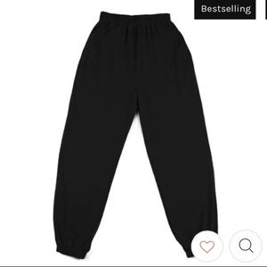 BILLIE BLACK SWEATPANTS